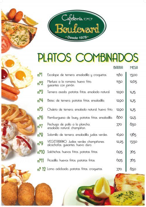 Platos combinados
